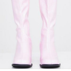 Pink Boots